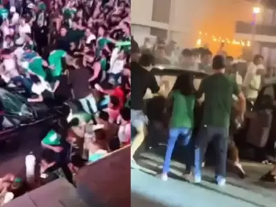 mexico atropellaron a hinchas