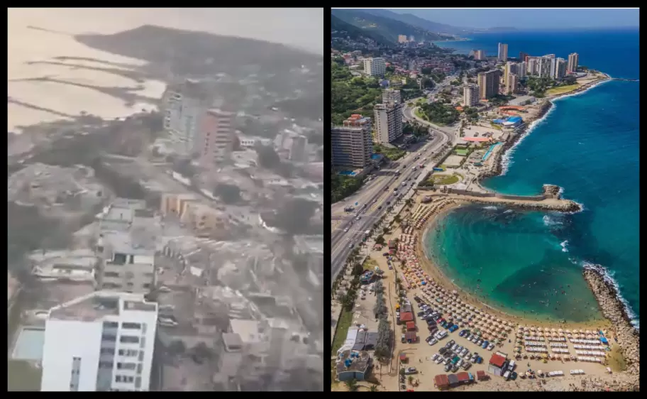 La Guaira, un para�so tur�stico destrozado por los terremotos de 7,2� y 7,5�