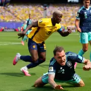 Ecuador rompi� una hist�rica racha de Alemania en los Mundiales