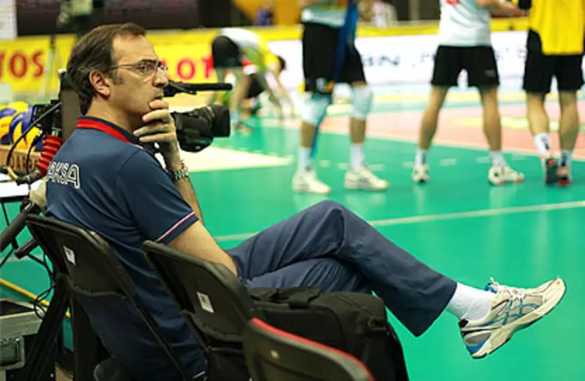 Daniel Castellani en su rol de entrenador