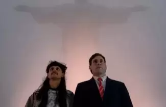 Escalofr�os: un joven film� el �ltimo video de Gaspi, Lucas Vignale y Oliver Tree en el Cristo Redentor antes de la tragedia