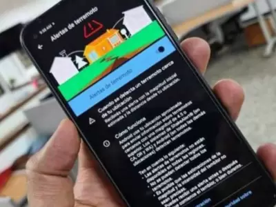 Android tiene incorporado un sistema de alerta de temblores