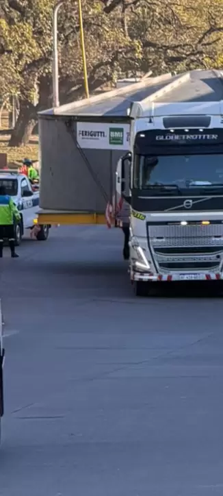 camion sobredimensionado