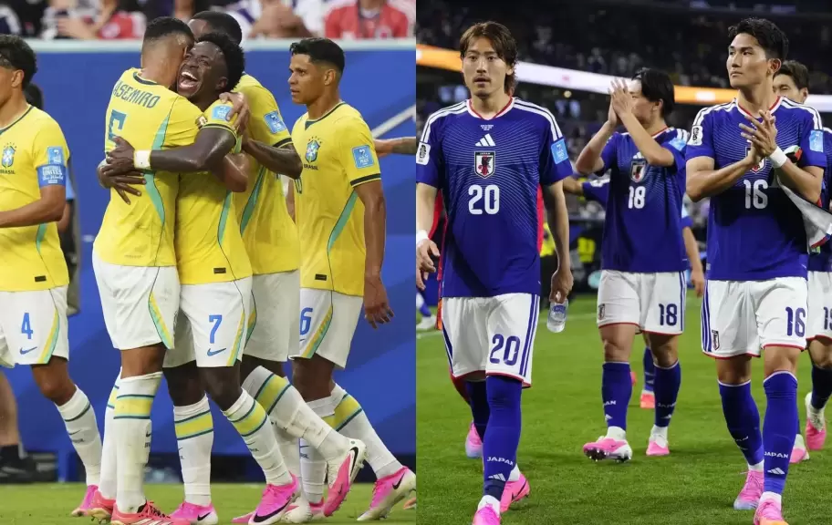Brasil vs Jap�n. Horario en Argentina: 14:00. Televisa Canal 7 de Jujuy