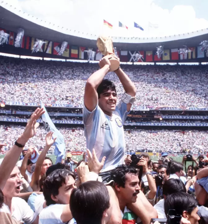 Argentina campe�n - M�xico 1986