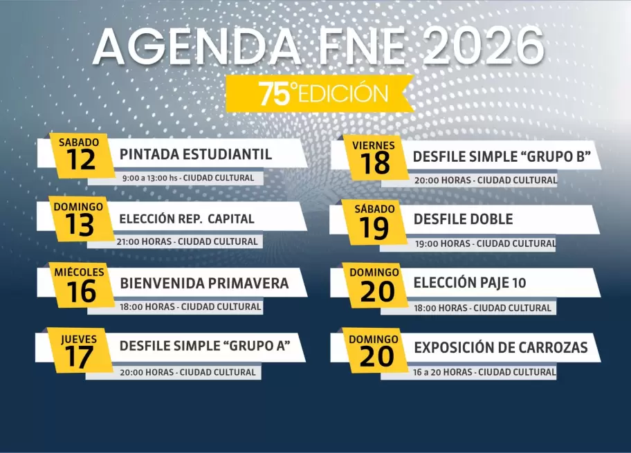 Agenda FNE 2026