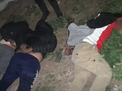 Detenidos por robo en Monterrico