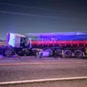 Dos camiones impactaron de frente en el l�mite entre Jujuy y Salta: hay una v�ctima fatal