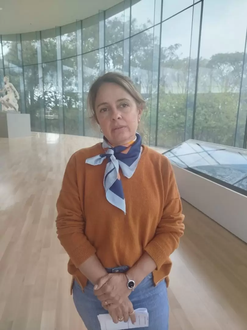 Arquitecta Victoria Martínez Fascio, Directora Provincial de Administración del Museo Lola Mora