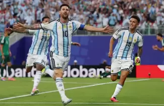La Selecci�n Argentina vuelve a vestir la cl�sica albiceleste