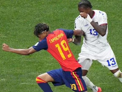 El futbolista caboverdeano fue el encargado de marcar a Lamine Yamal en el empate 0 a 0 frente a Espa�a