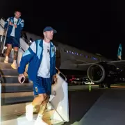 Argentina ya est� en Miami y Scaloni mantiene el misterio para enfrentar a Cabo Verde