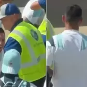 Messi estalló de risa cuando la seguridad abrió la valija del Cuti Romero y encontró algo inesperado