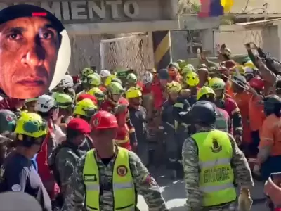 Venezuela: rescataron a Hern�n Gil, el sobreviviente del terremoto que estuvo m�s de una semana bajo los escombros