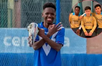 Kiki Ramos de V�lez a la Selecci�n Argentina Sub-17
