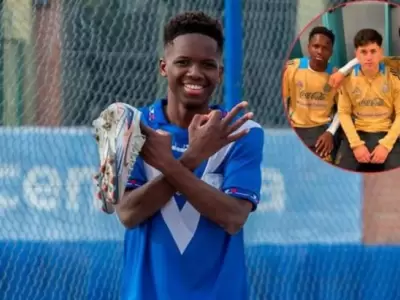 Kiki Ramos de V�lez a la Selecci�n Argentina Sub-17