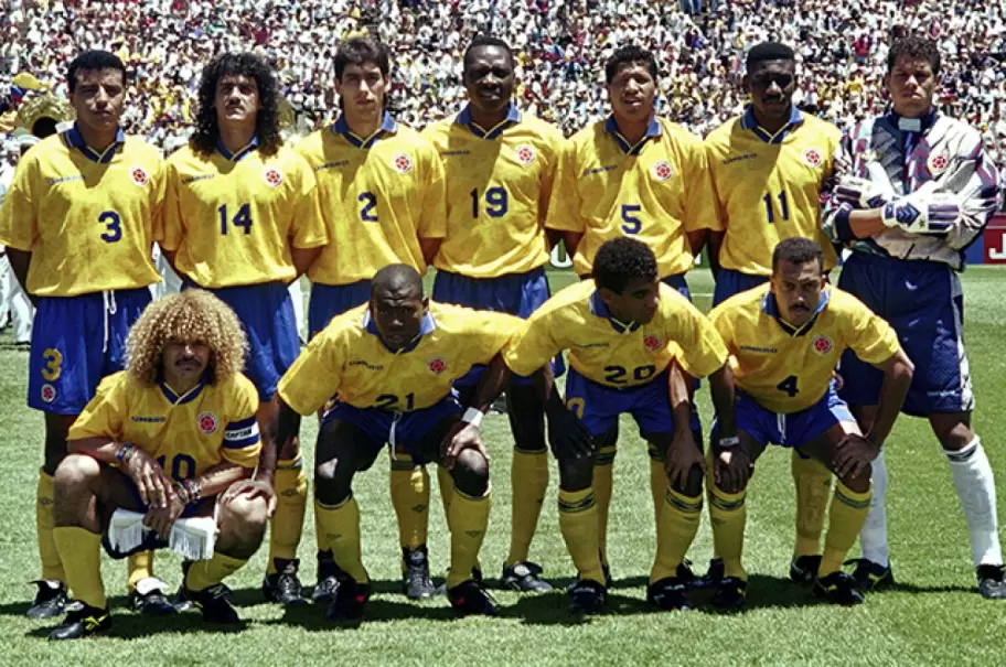 La Selección de Colombia llegaba al Mundial del 94 como una de las candidatas al título