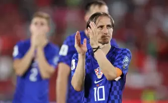 Luka Modric, critic� la intervenci�n del Var en el partido de Croacia frente a Portugal