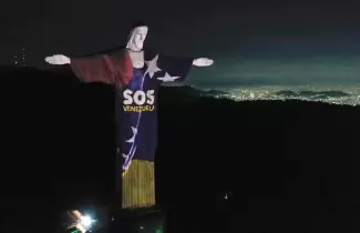 cristo redentor con venezuela