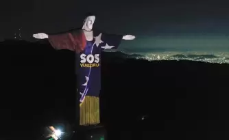 cristo redentor con venezuela