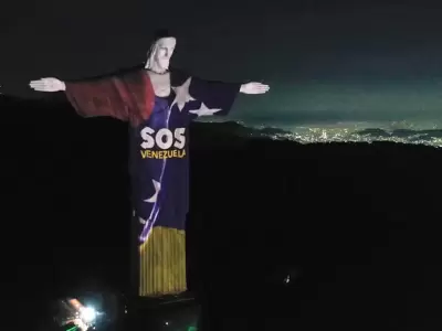 cristo redentor con venezuela