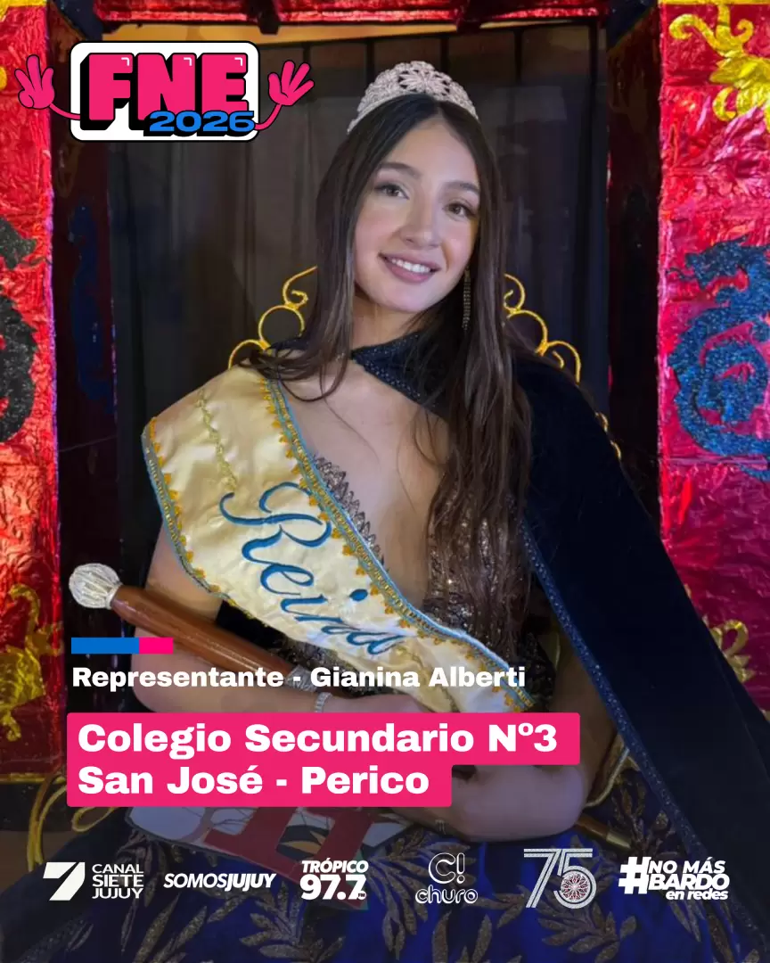 fne 2026 COLEGIO SECUNDARIO Nº3 SAN JOSÉ - PERICO