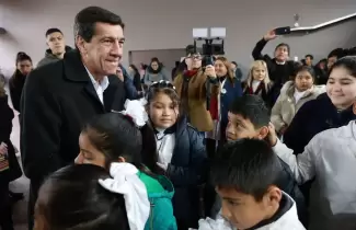 Sadir inaugur� la refacci�n integral de la Escuela N� 39 "Pablo Soria" de Chalic�n