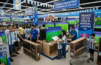 Venta de televisores mundial