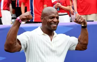 Se hizo realidad el meme: Terry Crews fue a ver Brasil-Noruega tras el video viral con Haaland y Vinicius