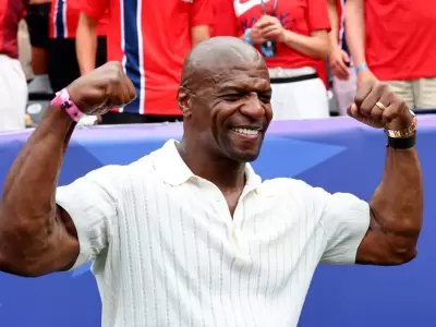 Se hizo realidad el meme: Terry Crews fue a ver Brasil-Noruega tras el video viral con Haaland y Vinicius