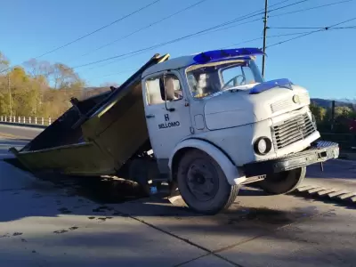 incidente vial cami�n