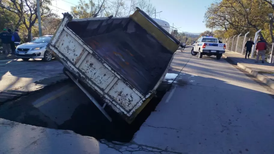 incidente vial camión