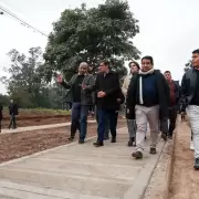 El gobernador Carlos Sadir supervisó obras de infraestructura urbana en Fraile Pintado