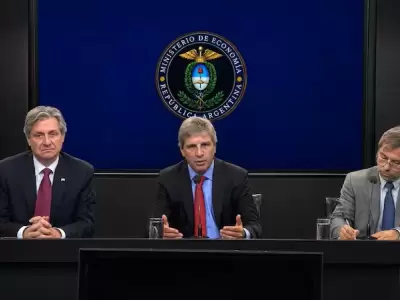 Luis Caputo present� el programa financiero