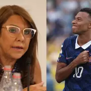 El Gobierno paraguayo repudió los dichos de una senadora contra Mbappé
