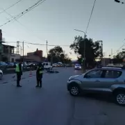 Un motociclista result� herido tras un choque con un autom�vil en avenida Balb�n