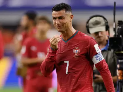 El llanto de Cristiano Ronaldo tras la eliminaci�n ante Espa�a: el triste adi�s de una leyenda
