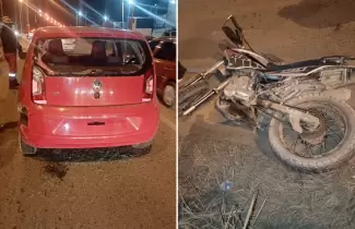 Siniestro vial en Alto Comedero