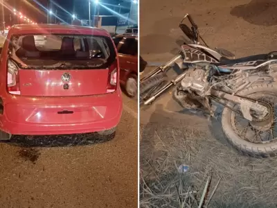 Siniestro vial en Alto Comedero