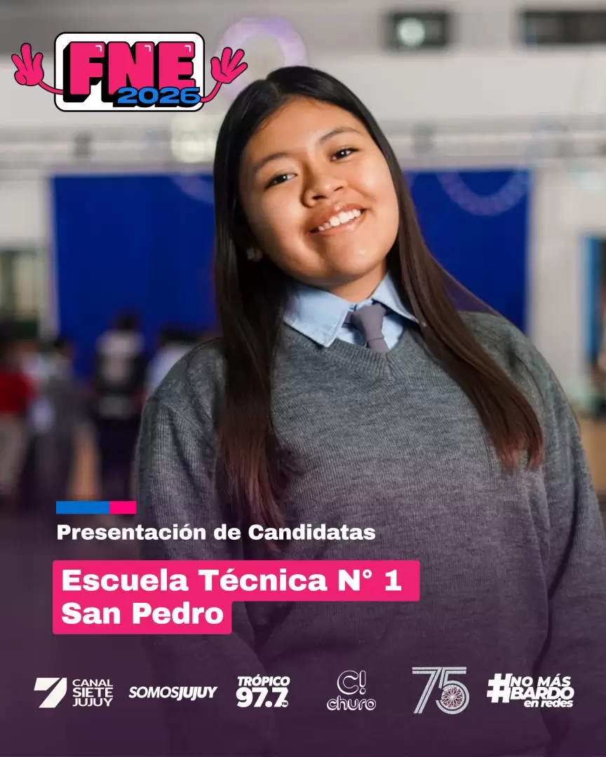 fne 2026 escuela tecnica Nº1 San Pedro