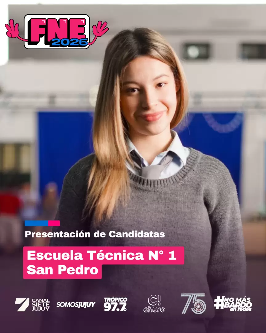 fne 2026 escuela tecnica Nº1 San Pedro