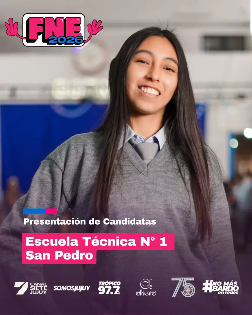 fne 2026 escuela tecnica Nº1 San Pedro