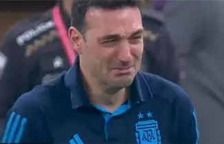El ins�lito apodo que le puso la Selecci�n a Scaloni en el vestuario tras llorar en el final del partido