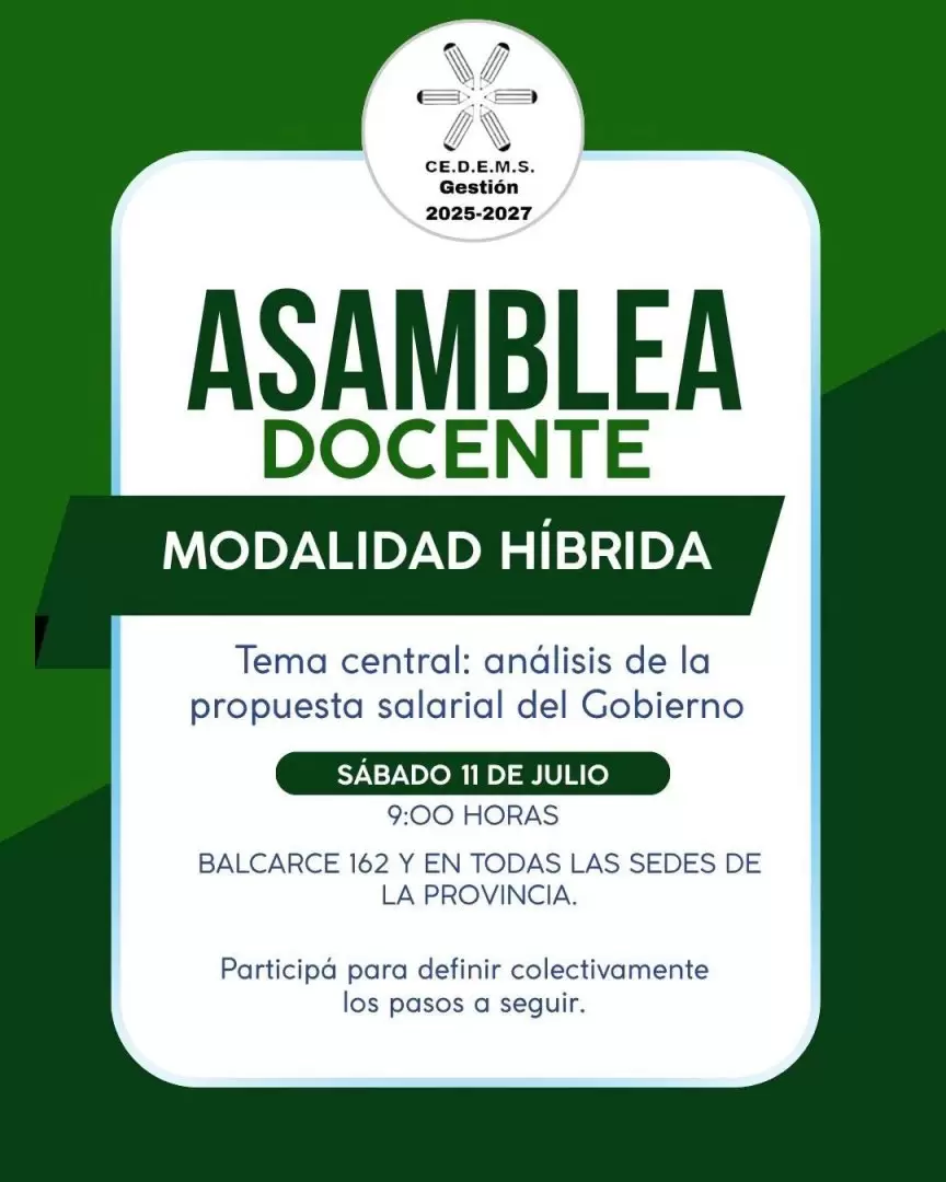 Convocatoria a asamblea