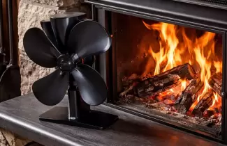 ventilador para estufa de lena