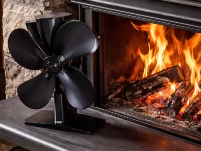 ventilador para estufa de lena