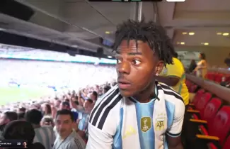 No pudo con la Scaloneta: el streamer Speed intent� mufar a Argentina, fracas� y ahora promete alentar a Inglaterra
