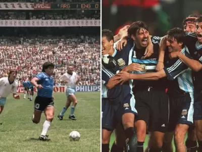 Argentina vs Inglaterra en mundiales