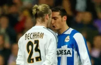 A d�as de Argentina contra Inglaterra: reviven la hist�rica y violenta pelea de Scaloni y David Beckham