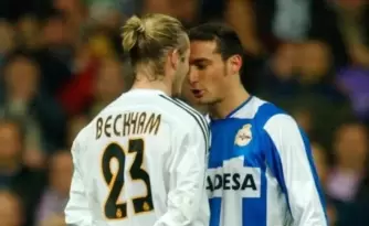 A d�as de Argentina contra Inglaterra: reviven la hist�rica y violenta pelea de Scaloni y David Beckham